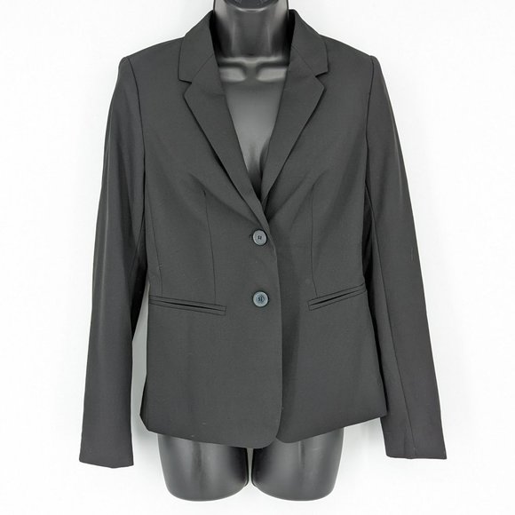 The Limited Blazer 2 Black Collection Professional Two Button Surgeon Cuff Lined - Picture 1 of 13